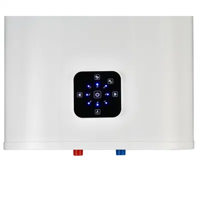 Fabbrica Commercio all&prime;ingrosso stoccaggio a parete riscaldatore elettrico acqua display digitale WIFI Smart Function 30L 50L 80L 100L Slim Flat Electric Riscaldatore dell&prime;acqua