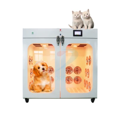 Camera per animali domestici asciutta automatica professionale temperatura costante natura Vento Scatola dell&prime;asciugatore per animali Smart