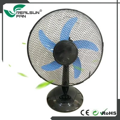 Ventilatore domestico interno 16inch oscillazione 85 gradi senza Timer 3 Ventilatore da tavolo in plastica per lame PP