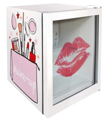 Frigorifero da 36 l, cucina cosmetica, frigorifero, sportello in vetro SL-36