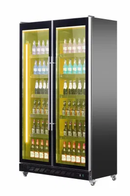Nuovo stile Supermarket bevande commerciali frigorifero Mostra Cooler Wine Showcase