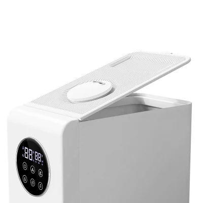 Umidificatore ad aria a ultrasuoni Warm&amp;Cool Mist LED Aromatherapy nero da 6 l.