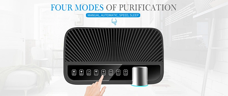 Humidifier Air Purifier H13 True HEPA Filter, WiFi, Sleep Mode &amp; LED Display, Remove 99.97% Dust, Smoke, Pollen, for Pets, Smokers, Air Cleaner for Home