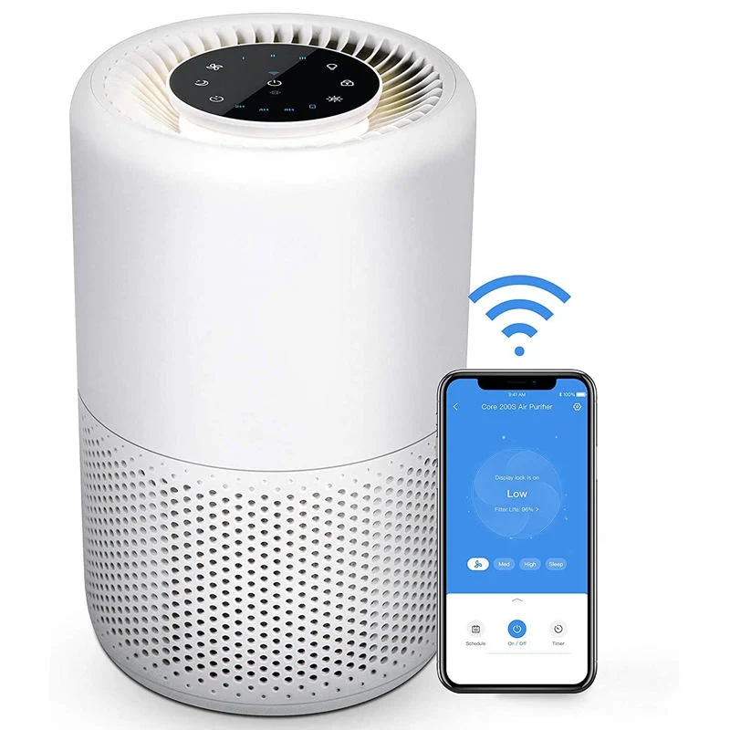 Air Purifier 4 Compact Intelligent Touch Screen Display Ozone HEPA Filter Smart