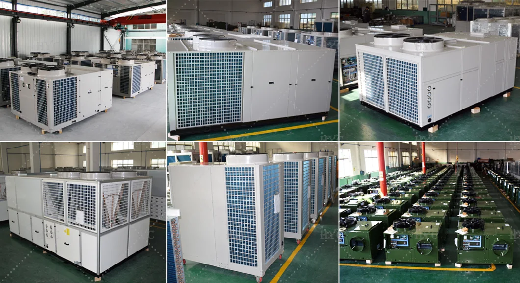 Portable Mobile Commercial Exhibition Tent AC/Industrial Precision Rooftop Packaged Central Air Conditioner (HYC factory)