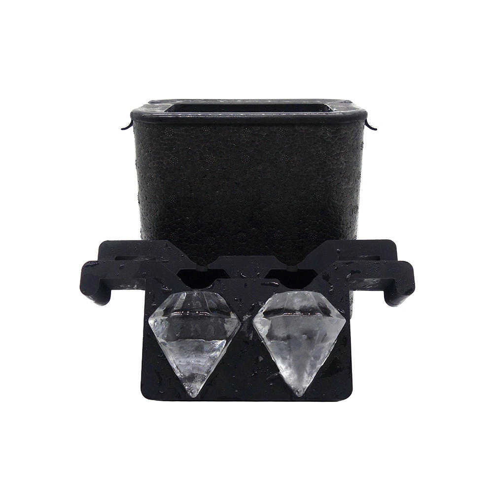 High Quality Silicone Crystal Clear Ice Diamond Box for Whiskey Silicone Trays Each