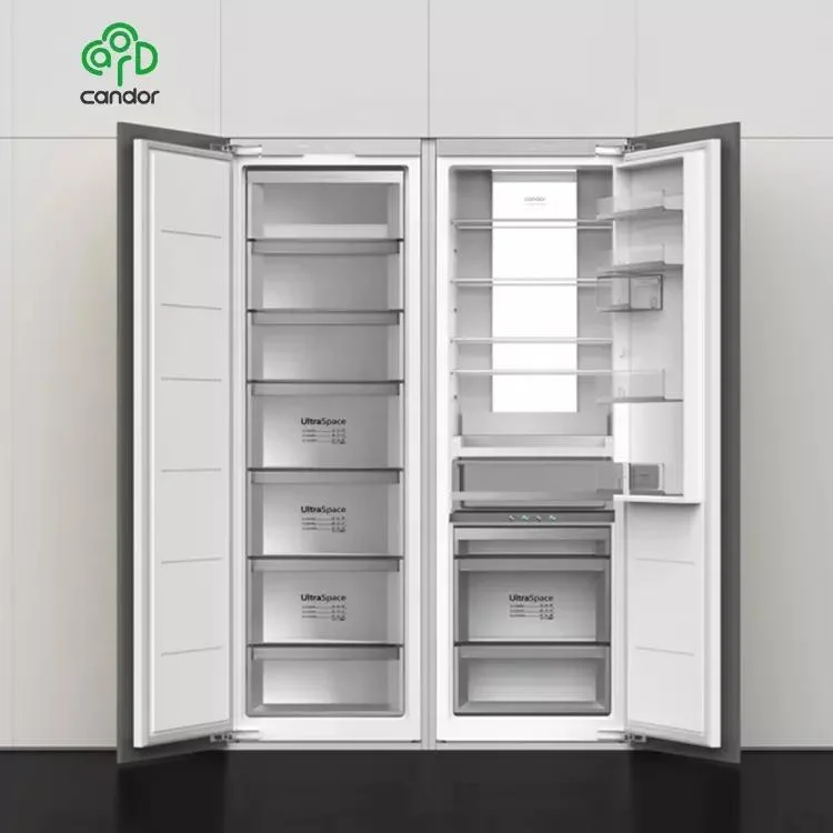 Whole Kitchen Decoration Compact Built in Refrigerator Luxury Built-in Fridge Freezer Combination