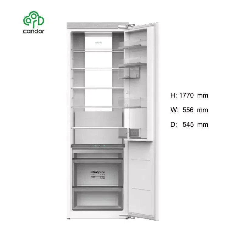 Whole Kitchen Decoration Compact Built in Refrigerator Luxury Built-in Fridge Freezer Combination