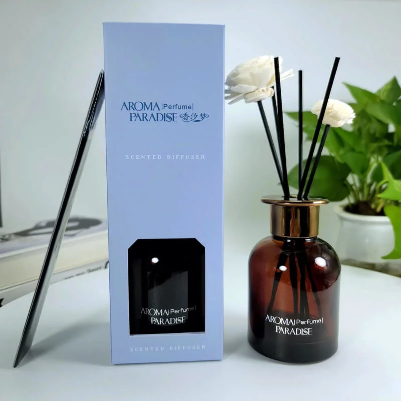 Aromatherapy Diffuser Set Rattan Home Oil Fragrance Reed Diffusers
