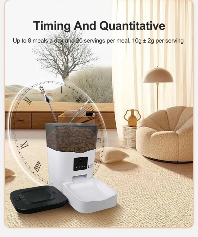 Automatic Cat Feeder Smart Pet Food Dispenser with APP