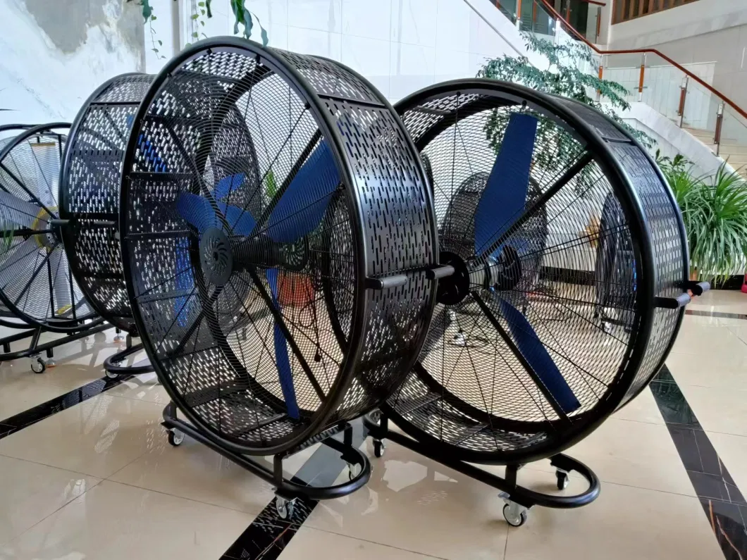 Factory Customized Outdoor Use Large Airflow Industrial Floor Drum Fan