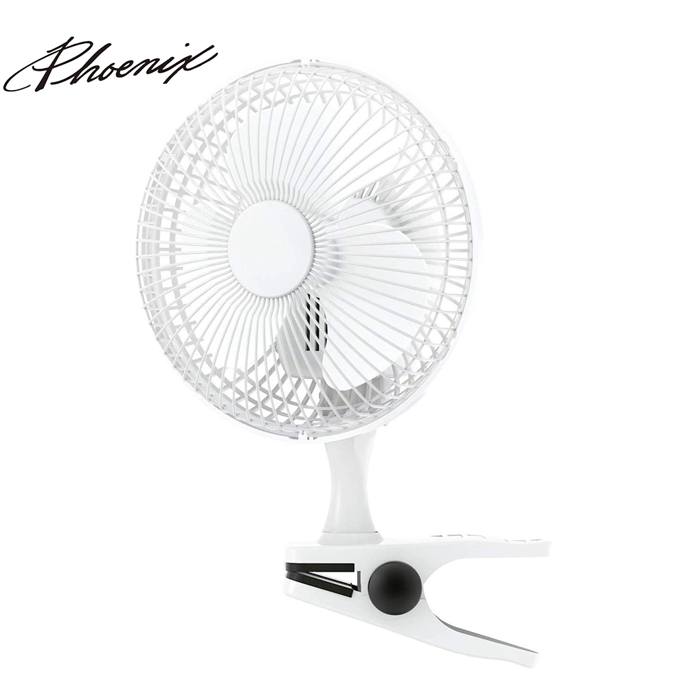 6&quot; Multi-Function Portable Mini Table Clip Fan with 2-Speed Rotary Control