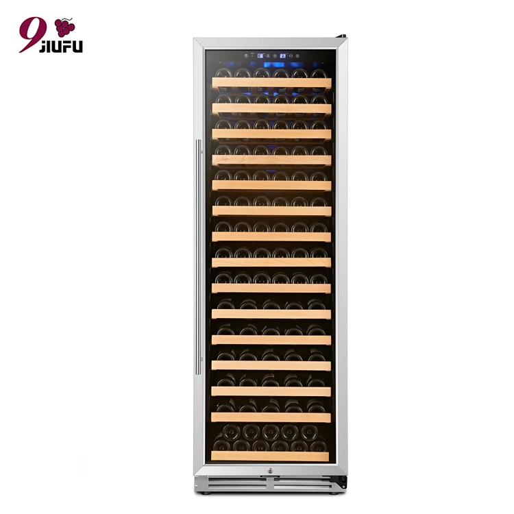 165 Bottle Large Capacity Fast Cooling Low Noise, Frost Free Wine Cooler Humidor