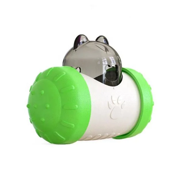 Dog Toy Food Dispenser Pet Tumbler Food Spiller Chew Toy Interactive Dog Cat Toy Food Dispensing