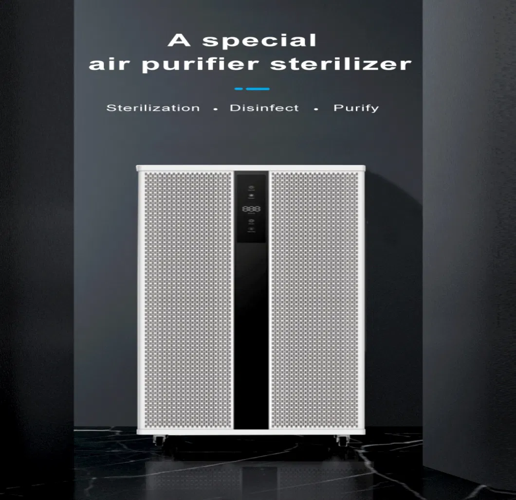 OEM 220V/50Hz Industrial Air Disinfection Equipment 38W Air Filter