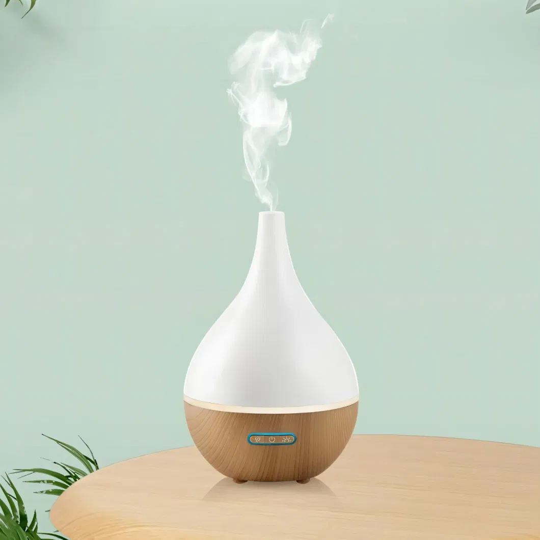 200ml Aromatherapy Ultrasonic Essential Oil Diffuser with 7 Color LED Light