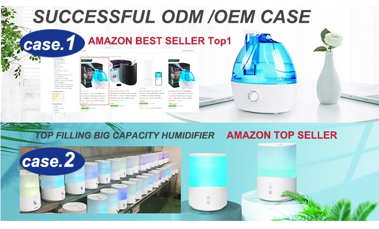 OEM Smart 2.5L Ultrasonic Cool Mist Diffuser Humidifier for Home