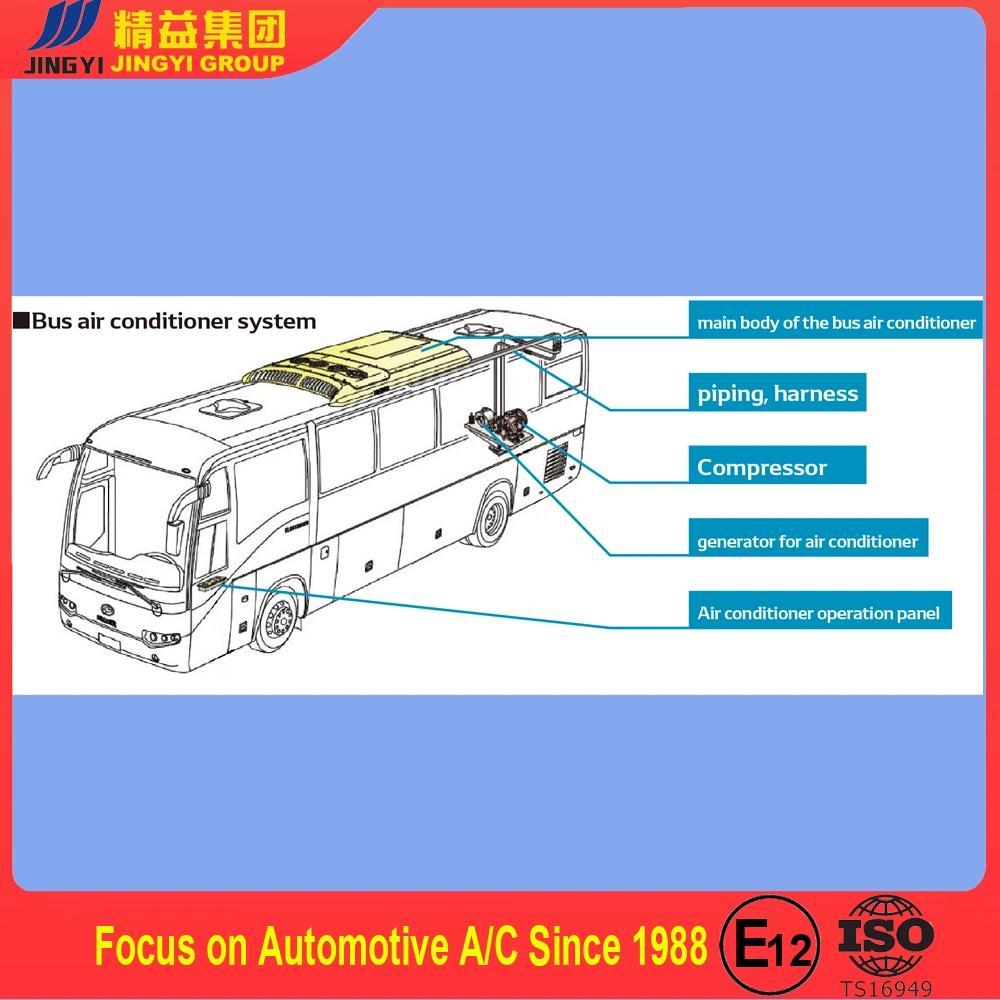 Intelligent Control Module Best Truck Parking Air Conditioner 12V/24V AC System