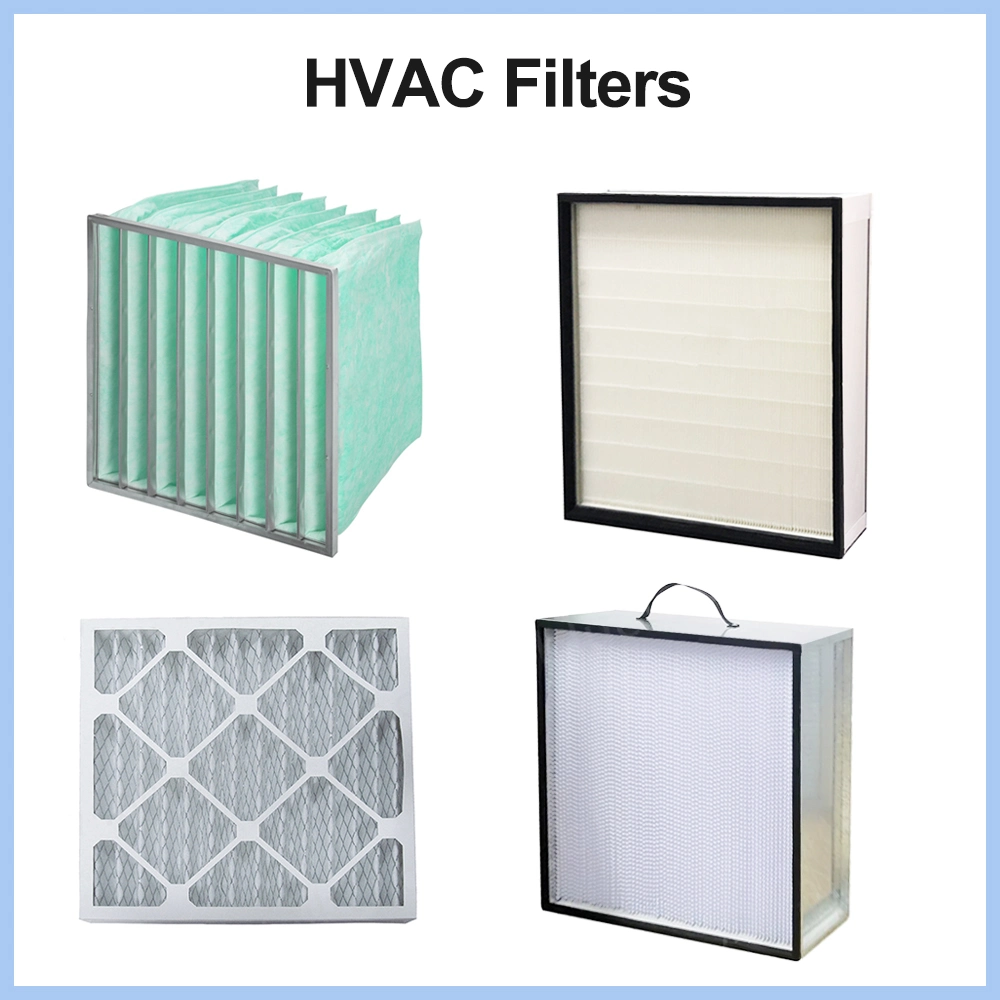 OEM ODM Customized Activated Carbon Cartridge Panel Air HEPA Filter for Air Purifier Parts