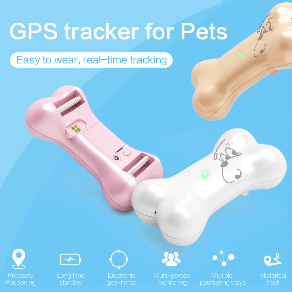 Pet Products Supply Accessories Waterproof GPS+Lbs+WiFi Multi-Modal Positioning Real-Time Positioning Intelligent Monitoring Cat Dog GPS Device Tracker