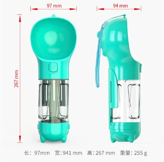 Pet Accompanying Cup Travel Bottle Drinking Fountain