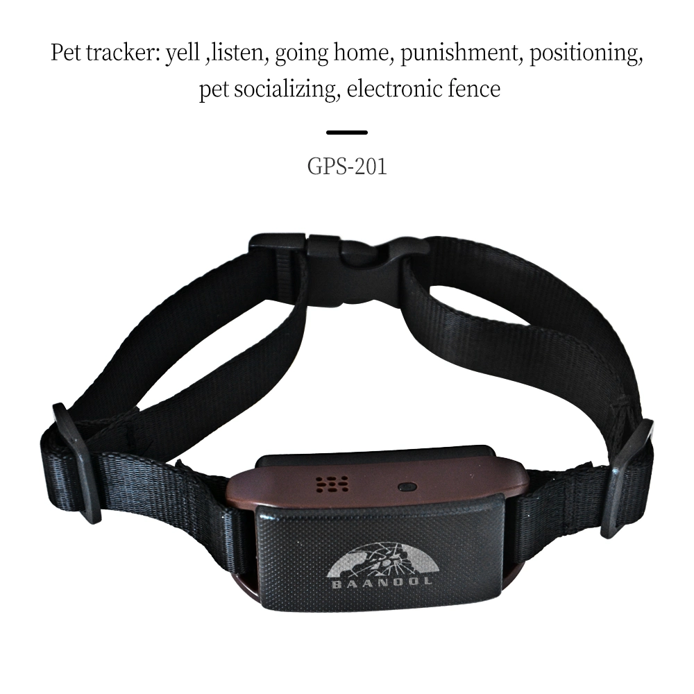 Real Time GPS Locator Wrist Pet Tracker 201 Electric Mini Tracker with Collar Tracking Dog Cat