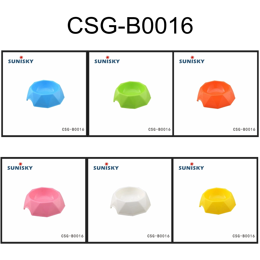 Csg-B0796 Plastic Dog Water Bowls Pet Feeders