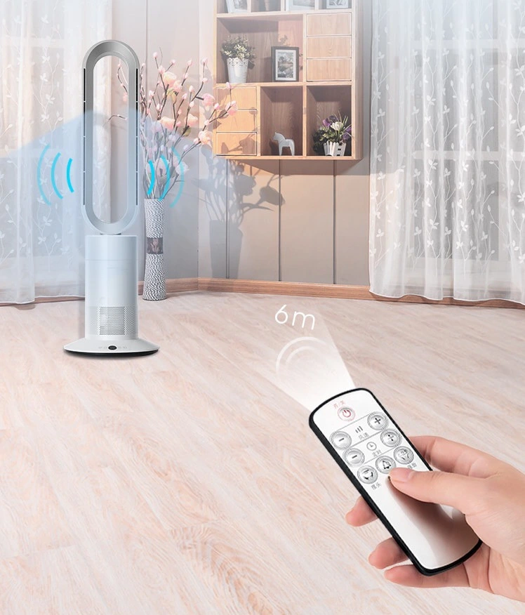 Electric Air Cool and Hot Table Bladeless Fan