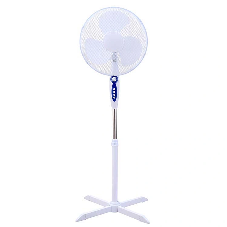 Cross Base Pedestal Electric Standing Fans Intelligent Regulation 40W Stand Fan
