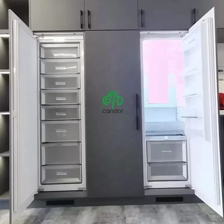 Household Convenient Frost-Free Modern Style Electronic Refrigerator Built in Freezer 276L/308L