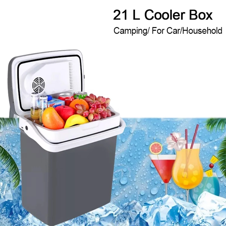 Portable Cool Heating Outdoor Electric Ice Cooler Box for Car
