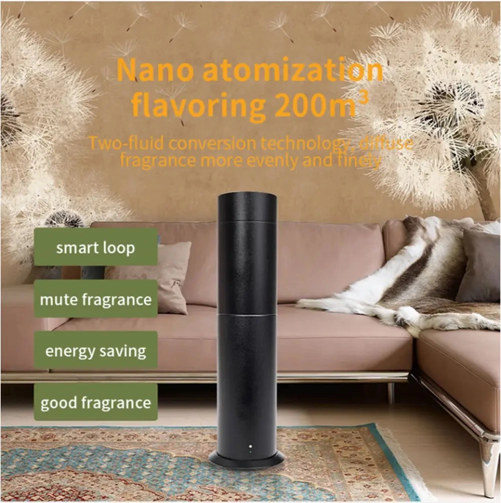 120ml Floor Standing Commercial Luxury Aroma Diffuser Intelligent APP Controlled Hotel Essential Oil Diffuser