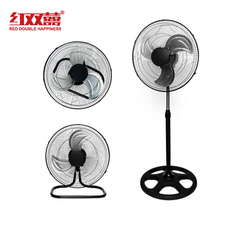 18 Inches Powerful 3 in 1 Stand Pedestal Standing Electric Industrial Fan