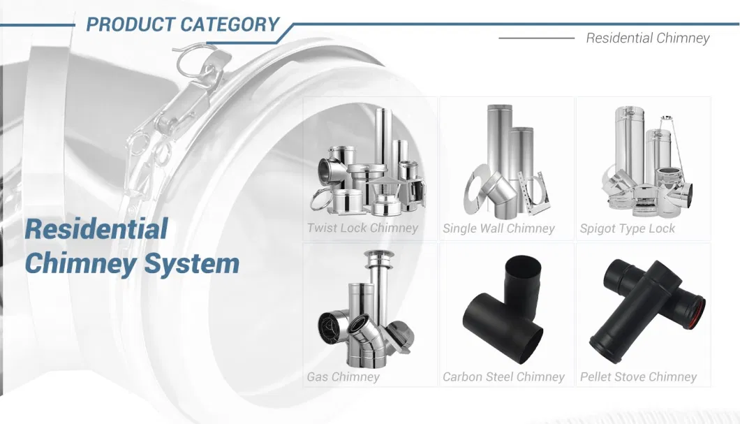 Double Wall Stainless Steel Chimney Flue System