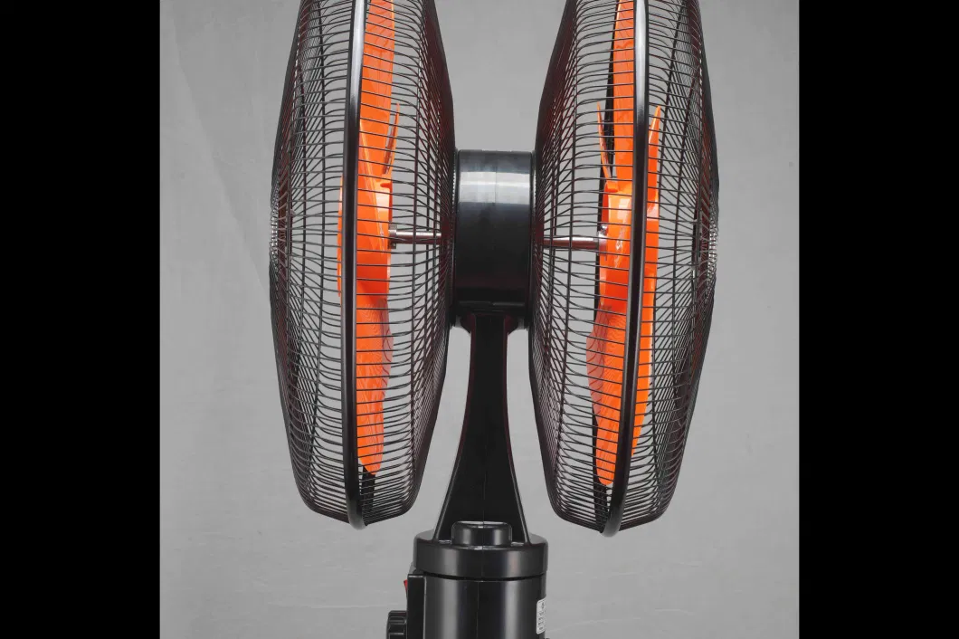 360 Degree Oscillation Pedestal Outdoor Stand Fan with Double Sides and Double Blades.