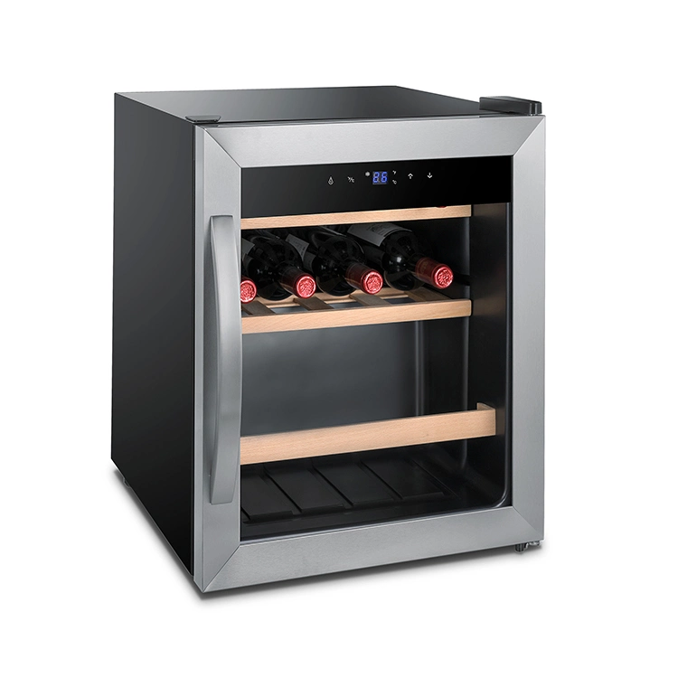 Wholesale Price Single Zone 15 Bottles Small Compressor Wine Cellar with Certificate