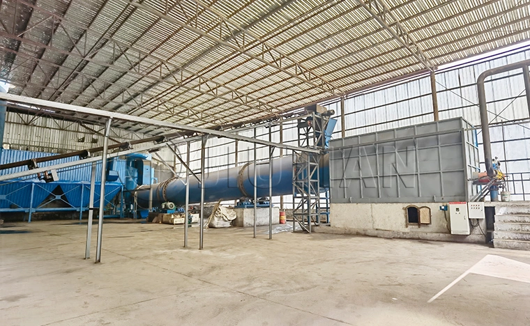 Industrial Mining Rotary Dryers Limestone, Clay, Sand, Water Slag, Coal Slime, Sludge, Fly Ash, Gypsum Powder, Rock, Petroleum Coke Drum Dryer Drying Machine