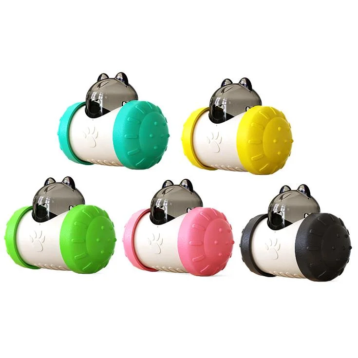 Dog Toy Food Dispenser Pet Tumbler Food Spiller Chew Toy Interactive Dog Cat Toy Food Dispensing