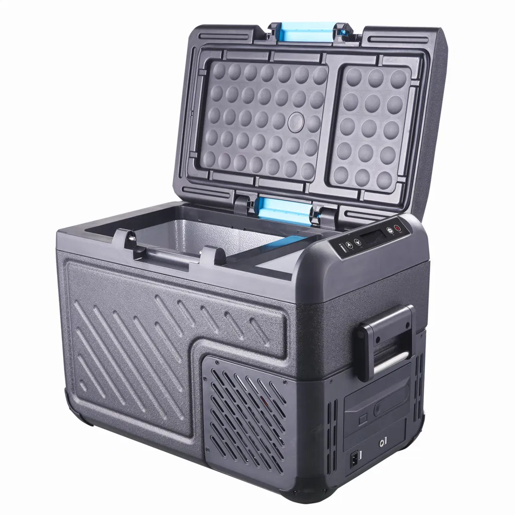 Portable 12V 24V Freeze Refrigerate Fridge with Lithium Battery for Outdoor Camping Car Truck