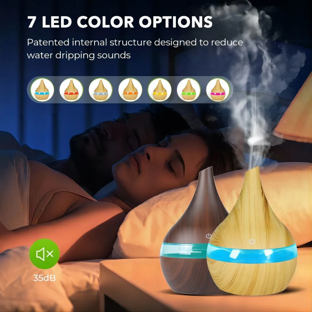 2023 Hot Selling Ultrasonic Diffuser Air Humidifier Yoga Essential Oil Diffuser