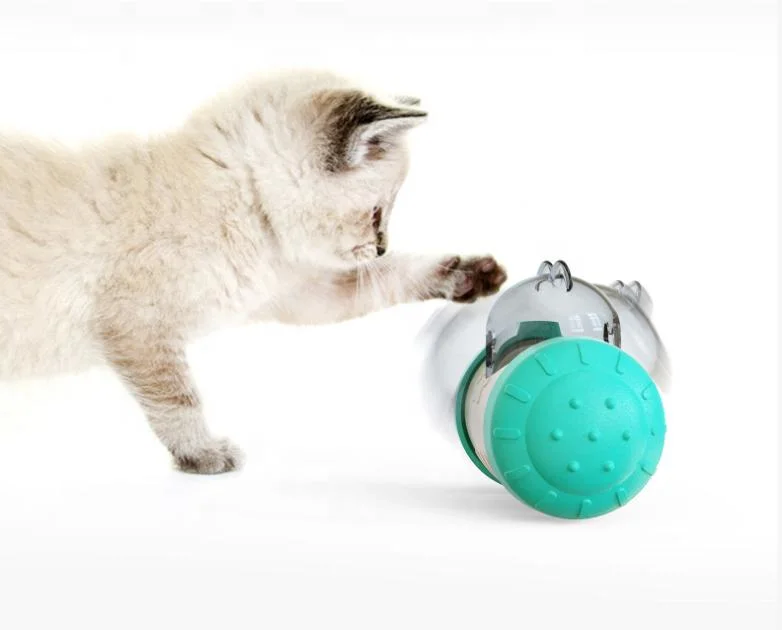 Dog Toy Food Dispenser Pet Tumbler Food Spiller Chew Toy Interactive Dog Cat Toy Food Dispensing