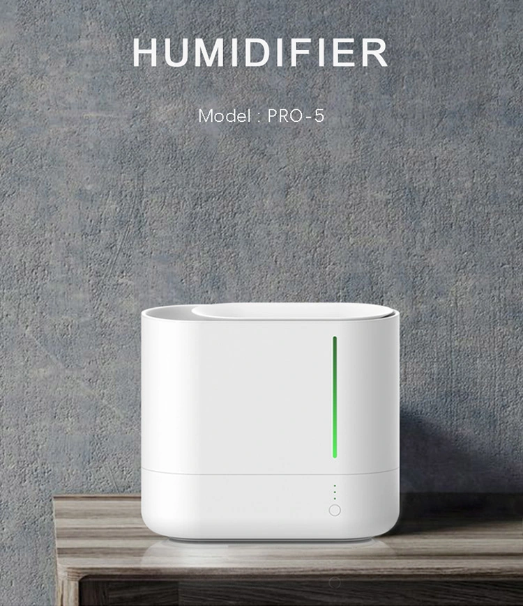 Custom New Innovation Portable 4.5L Smart Top Fill Home Room Office Desktop Humidifier