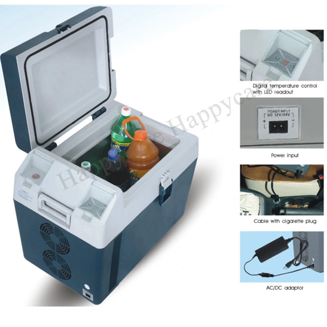 Hc-P008 Mini Fridge for Travel/Car/Outdoor/Camping Portable 20L Drug Refrigerator