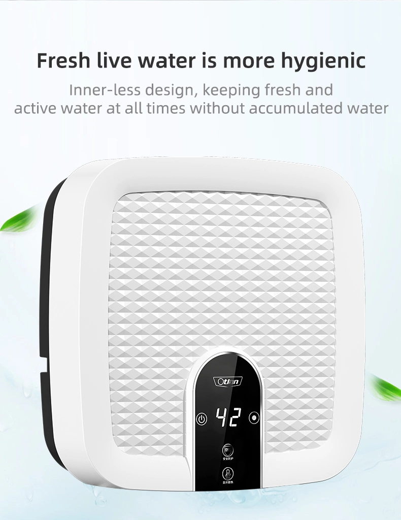 Small Size Instant Water Heater Kitchen Basin Intelligent LED Touch Screen Control Mini Instant Electric Water Heater