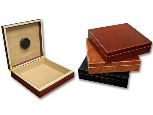 Luxurious Cuban Billon Art Cedar Wood Cigar Humidor Box