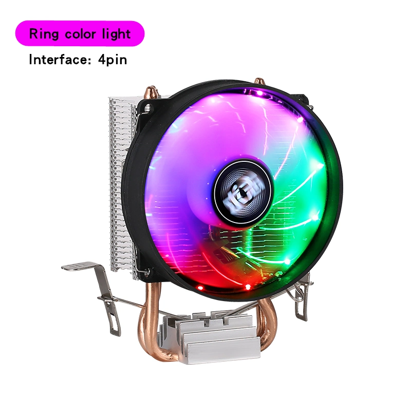 12th Generation 2 Heat Pipes 90mm Fan PWM 4pin PC Quiet 3pin CPU Cooler for Intel LGA 1700 775 1150 1151 1155 1156 1200 1366 AMD