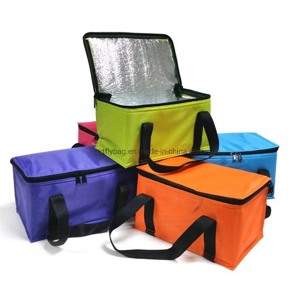 Nonwoven Thermal Insulated Lunch Picnic Cooler Bag Ice Bag Cooler Box