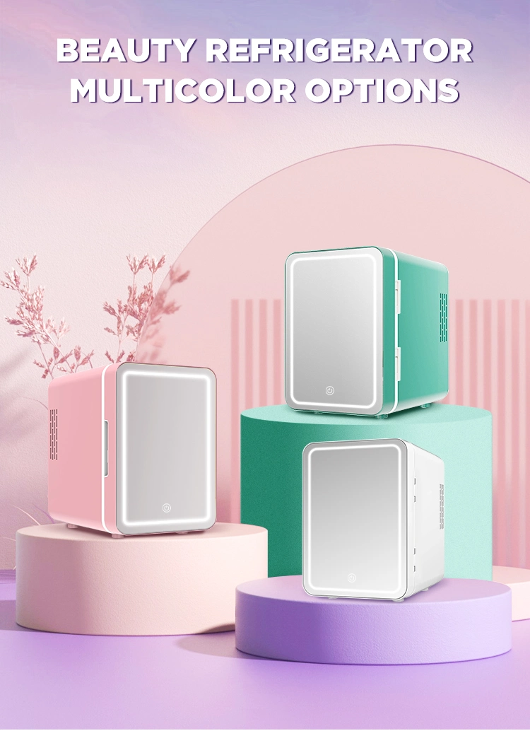 Mini Fridge for Skin Care Makeup Cosmetics Storage Gbf-4L4m