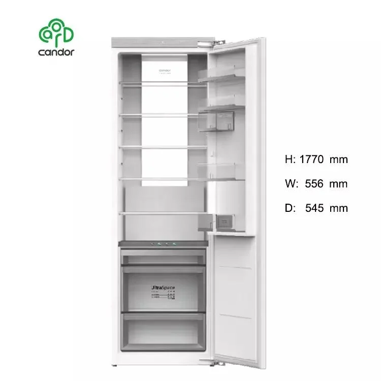 Household Convenient 275L Frost-Free Modern Style Household Built in Electronic Refrigerator Freeze