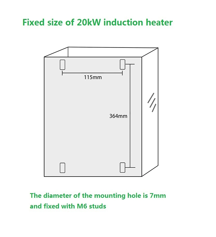 Induction Water Heater Intelligent Inverter AC Power Induction Heating Furnace for Printing and Dyeing